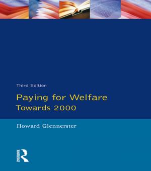 Cover of the book Paying For Welfare by J. P. Davidson