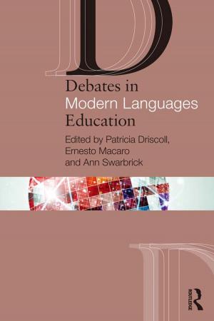 Cover of the book Debates in Modern Languages Education by 