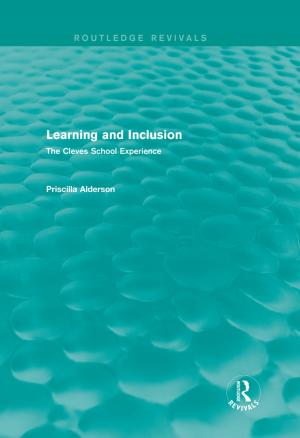 Book cover of Learning and Inclusion (Routledge Revivals)
