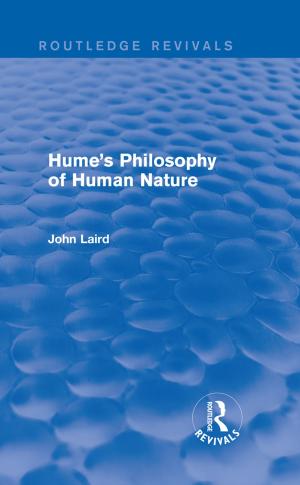 Cover of Hume's Philosophy of Human Nature (Routledge Revivals)
