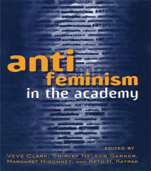 Cover of the book Anti-feminism in the Academy by Martin Reisigl, Ruth Wodak