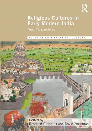 bigCover of the book Religious Cultures in Early Modern India by 