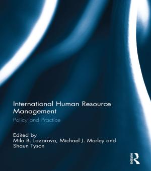 Cover of the book International Human Resource Management by Catherine Waldby