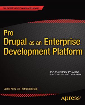 Cover of the book Pro Drupal as an Enterprise Development Platform by William Michael Cunningham