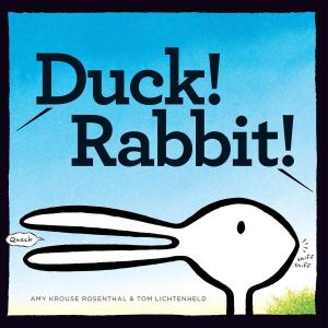 Cover of the book Duck! Rabbit! by Emily Haynes, Travis Knight