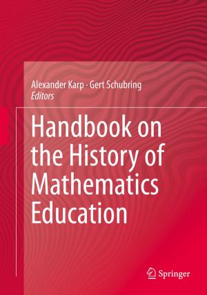 Cover of the book Handbook on the History of Mathematics Education by Paul V. Trad