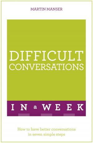Book cover of Difficult Conversations In A Week