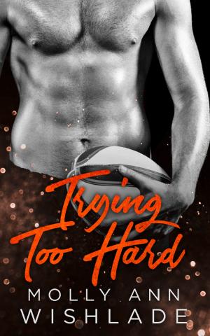 Cover of the book Trying Too Hard...: A steamy standalone sports romance by June Taylor