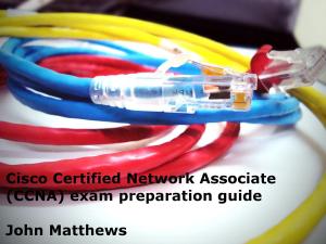 Book cover of Cisco Certified Network Associate (CCNA) Exam Preparation Guide