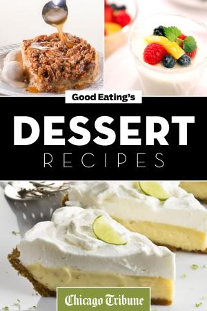 Book cover of Good Eating's Dessert Recipes
