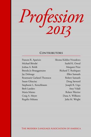 Book cover of Profession 2013
