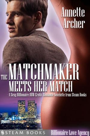 Cover of the book The Matchmaker Meets Her Match - A Sexy Billionaire BBW Erotic Romance Novelette from Steam Books by Logan Woods, Steam Books