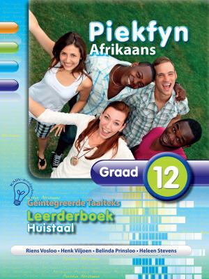 Book cover of Piekfyn Afrikaans Graad 12 Leerderboek Huistaal