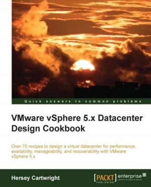 Cover of the book VMware vSphere 5.x Datacenter Design Cookbook by Martin Mahler, Juan Ignacio Vitantonio