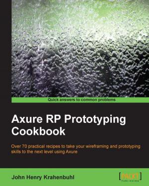 Cover of the book Axure RP Prototyping Cookbook by Colman Carpenter, David Duffett, Ian Plain, Nik Middleton