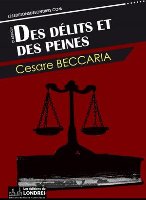 Cover of the book Des délits et des peines by Aristophane