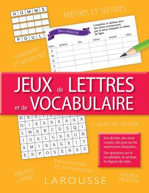 Cover of the book Jeux de lettres et de vocabulaire by Sylvie Baussier