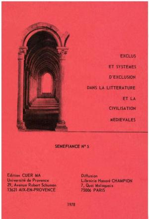 Book cover of Exclus et systèmes d'exclusion dans la littérature et la civilisation médiévales