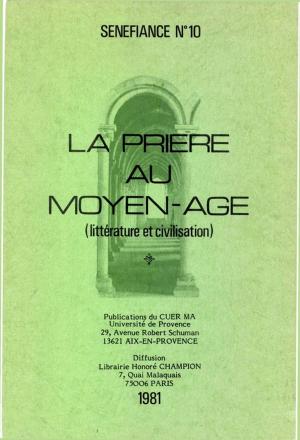 Cover of the book La prière au Moyen Âge by Christian Touratier