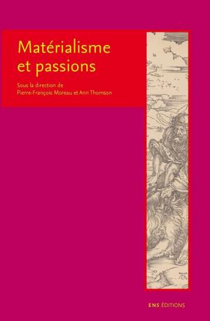 Cover of the book Matérialisme et passions by Renaud Garcia