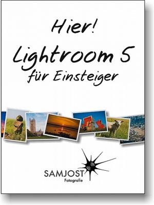 Cover of Hier! Lightroom 5 für Einsteiger