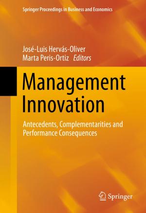 Cover of the book Management Innovation by Elodie Douarin, Tomasz Mickiewicz