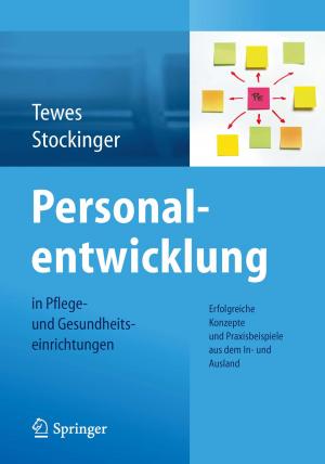 Cover of the book Personalentwicklung in Pflege- und Gesundheitseinrichtungen by Bernd Schultrich