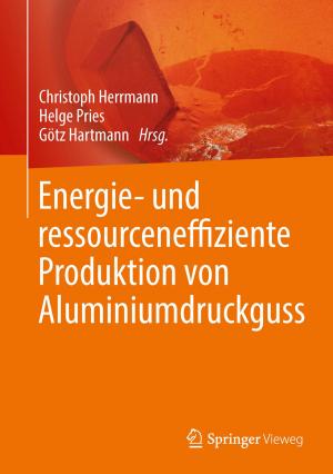 Cover of the book Energie- und ressourceneffiziente Produktion von Aluminiumdruckguss by Klaus-Dieter Gronwald