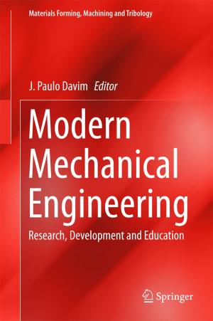 Cover of the book Modern Mechanical Engineering by Paul J.J. Welfens, S. Jungbluth, John T. Addison, H. Meyer, David B. Audretsch, Thomas Gries, Hariolf Grupp