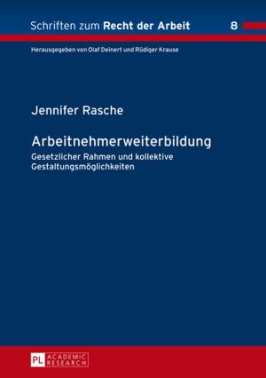Cover of the book Arbeitnehmerweiterbildung by Anna Caroline Warfelmann