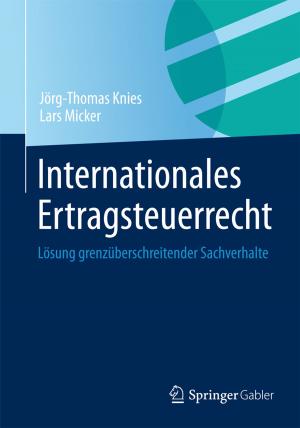 Cover of the book Internationales Ertragsteuerrecht by Heidi Keller