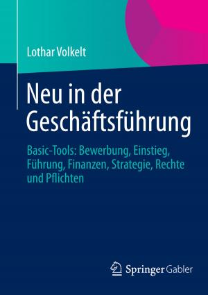 Cover of the book Neu in der Geschäftsführung by Maria Vorbrugg, Hatto Brenner