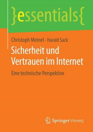 Book cover of Sicherheit und Vertrauen im Internet