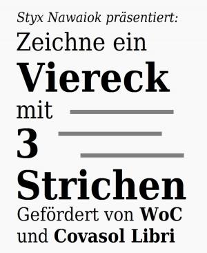 Cover of the book Zeichne ein Viereck mit 3 Strichen by Horst Friedrichs