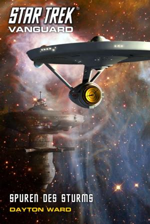 Book cover of Star Trek - Vanguard 9: Spuren des Sturms