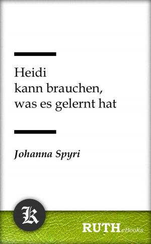 Cover of the book Heidi kann brauchen, was es gelernt hat by Gotthold Ephraim Lessing