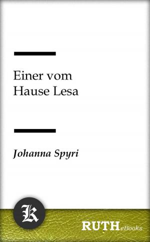Cover of Einer vom Hause Lesa