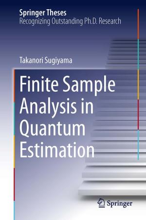 Cover of the book Finite Sample Analysis in Quantum Estimation by Mourad Bellassoued, Masahiro Yamamoto