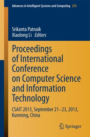 Cover of the book Proceedings of International Conference on Computer Science and Information Technology by R. Srinivasan