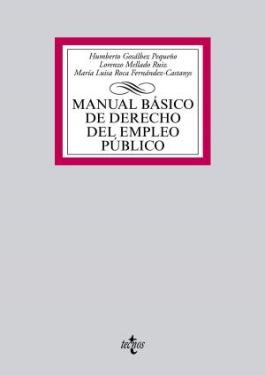Cover of the book Manual básico de Derecho del empleo público by Efrén Borrajo Dacruz