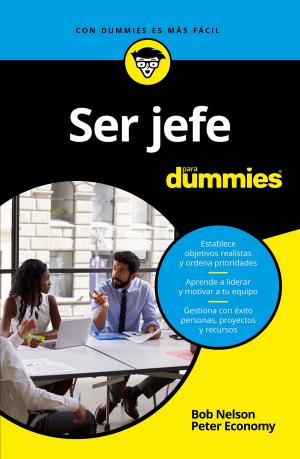 Cover of the book Ser jefe para Dummies by Cristina Quiñones
