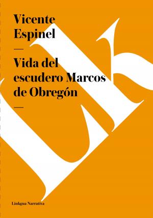 Cover of the book Vida del escudero Marcos de Obregón by Vicente Blasco Ibáñez