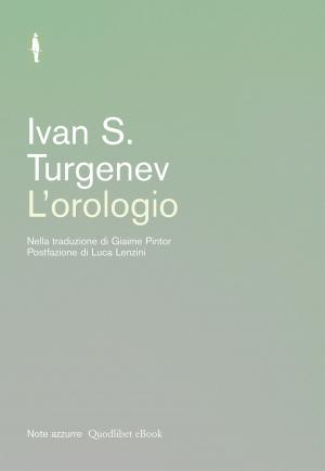Cover of the book L'orologio by Jean-Michel  Rabaté
