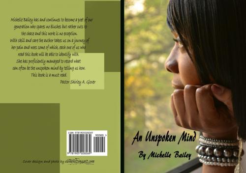 Cover of the book An Unspoken Mind by michelle bailey, capital cube creatives