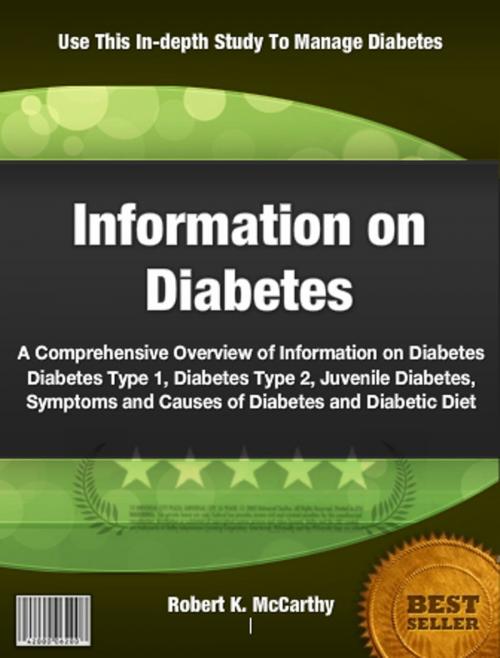 Cover of the book Information on Diabetes by Robert K. McCarthy, Clinton Gilkie