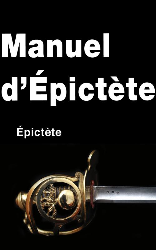 Cover of the book manuel d eictete by epictete, claude