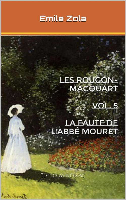 Cover of the book La Faute de l'abbé Mouret by Emile Zola, CN