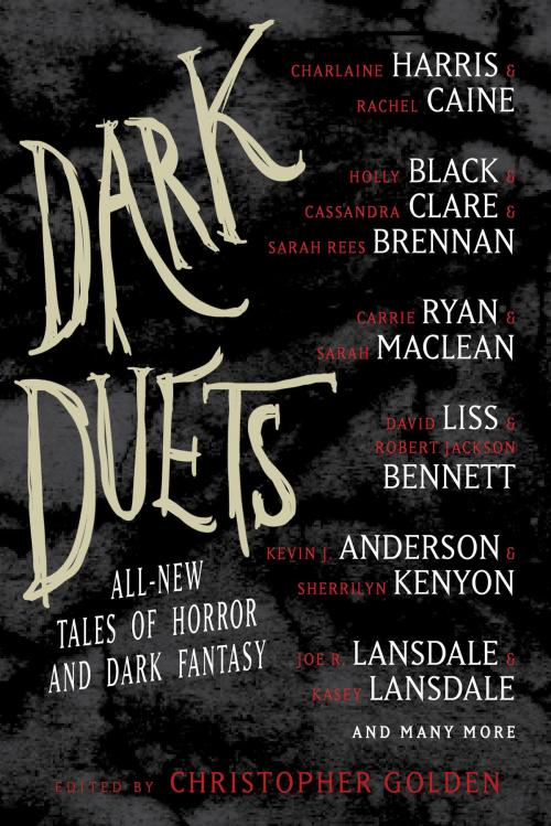Cover of the book Dark Duets by Christopher Golden, Harper Voyager
