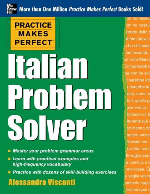 Cover of the book Practice Makes Perfect Italian Problem Solver (EBOOK) by Alessandra Visconti, McGraw-Hill Education