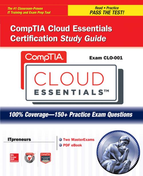 Cover of the book CompTIA Cloud Essentials Certification Study Guide (Exam CLO-001) by ITpreneurs Nederland B.V., McGraw-Hill Education